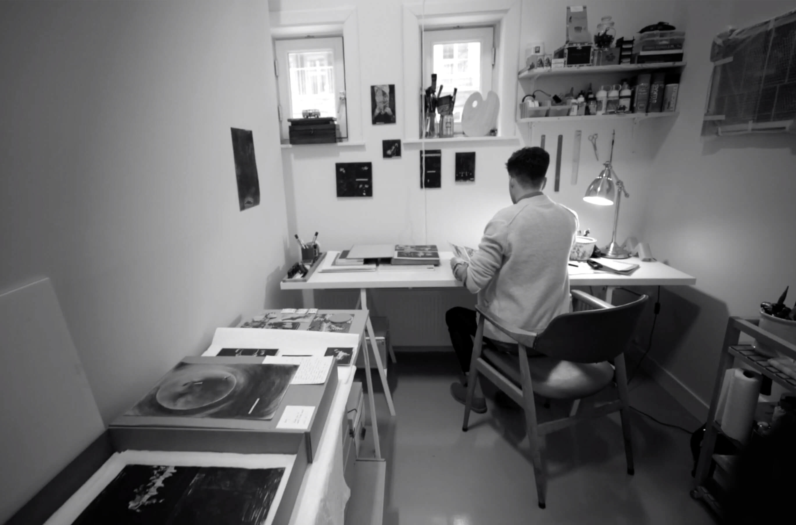 Guy Vording - The making of black pages - Film